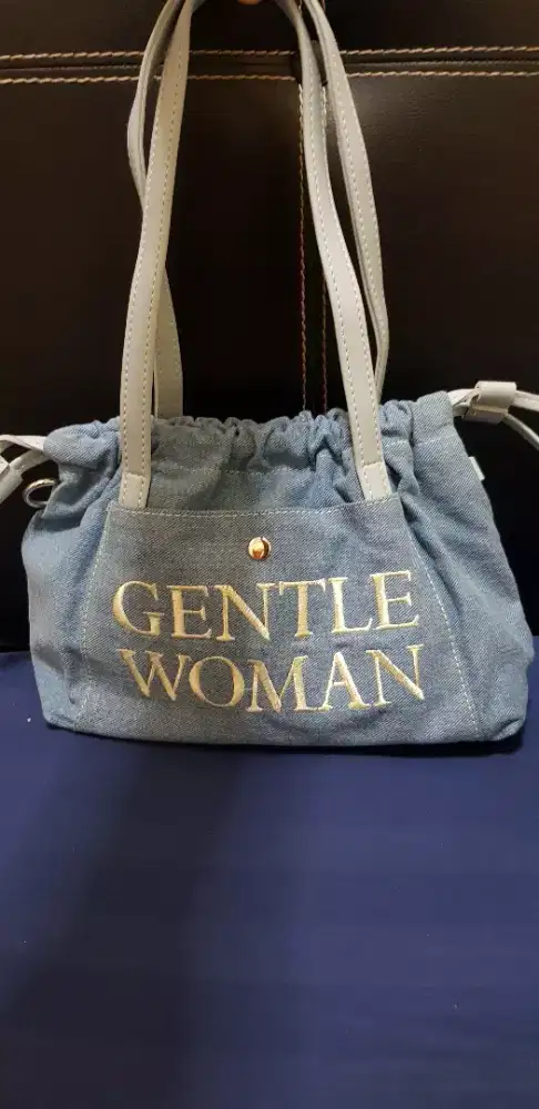 Tas denim gentle woman