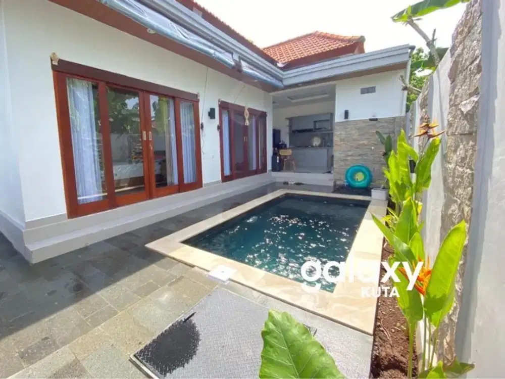 DISEWAKAN VILLA TEPI SAWAH DEKAT PANTAI DI YEH GANGGA TABANAN, BALI