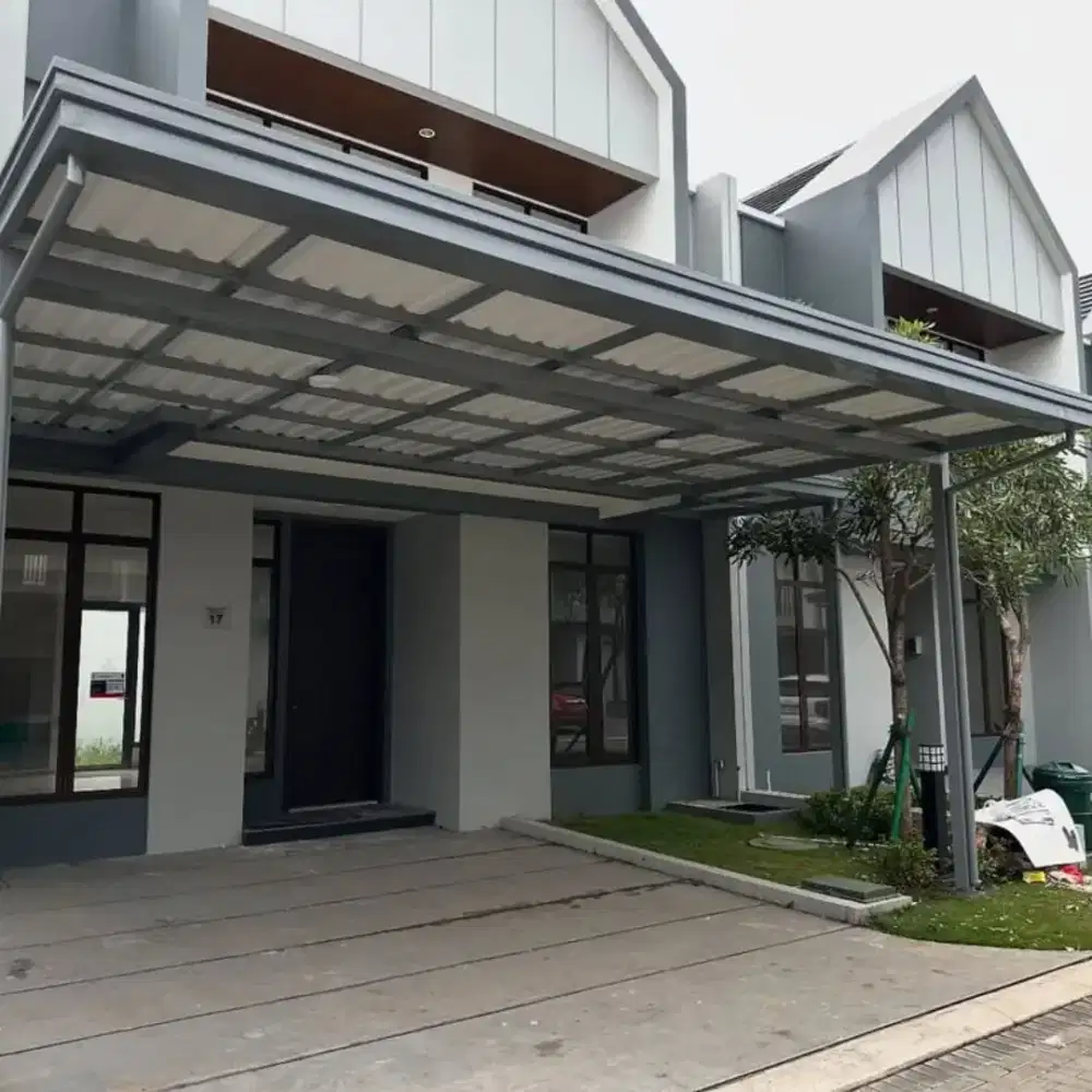 Pasang kanopi hollow atap alderon