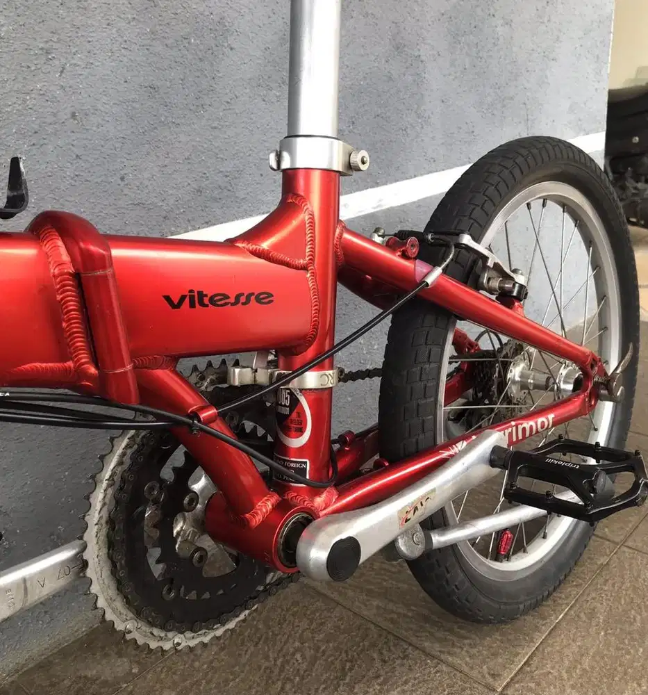 sepeda lipat folding bike DAHON VITESSE 20 in SHIMANO TIAGRA mix SLX