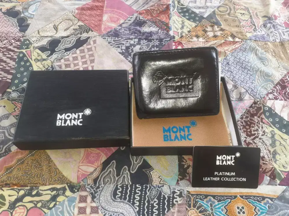 Dompet MontBlank Kulit Asli