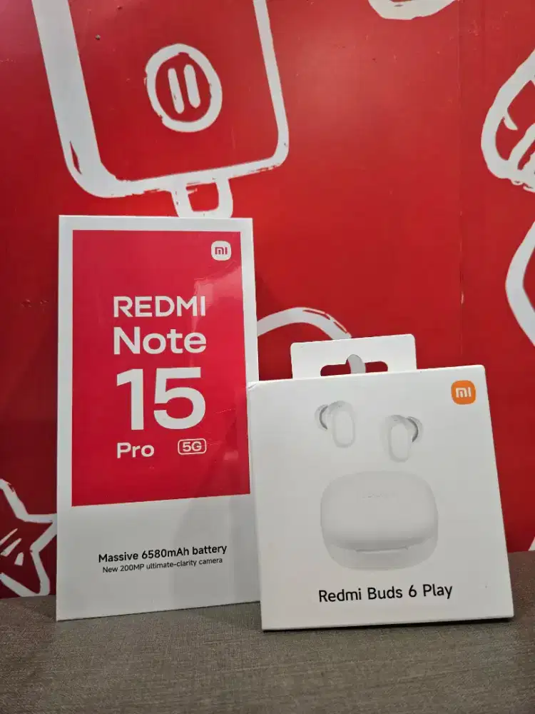 XIAOMI NOTE 15PRO 5G 16/256GB FREE REDMI BUDS 6 PLAY