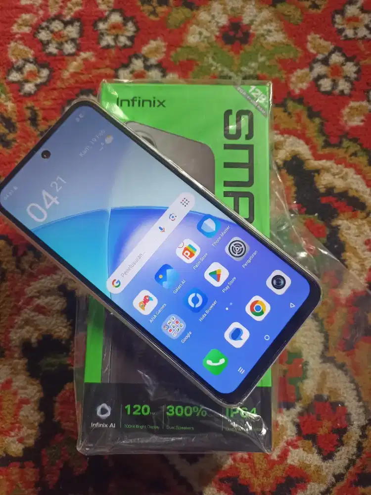 Infinix smart 10 ram 4+4/128 fullset (bagus)