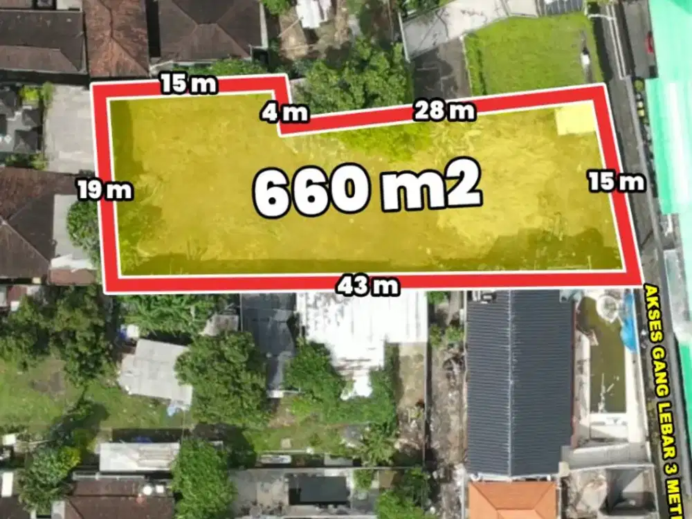 Tanah Sewa Siap Bangun Lingkungan Villa Tumbak Bayuh Pererenan Canggu