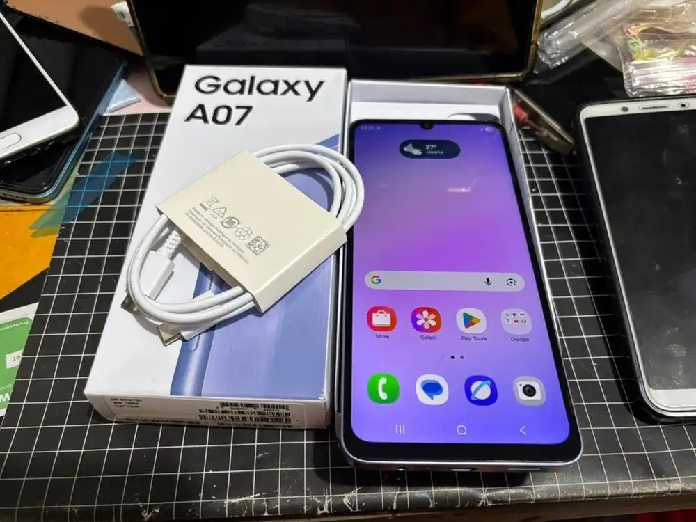 Samsung galaxy a07 8/256gb fullset