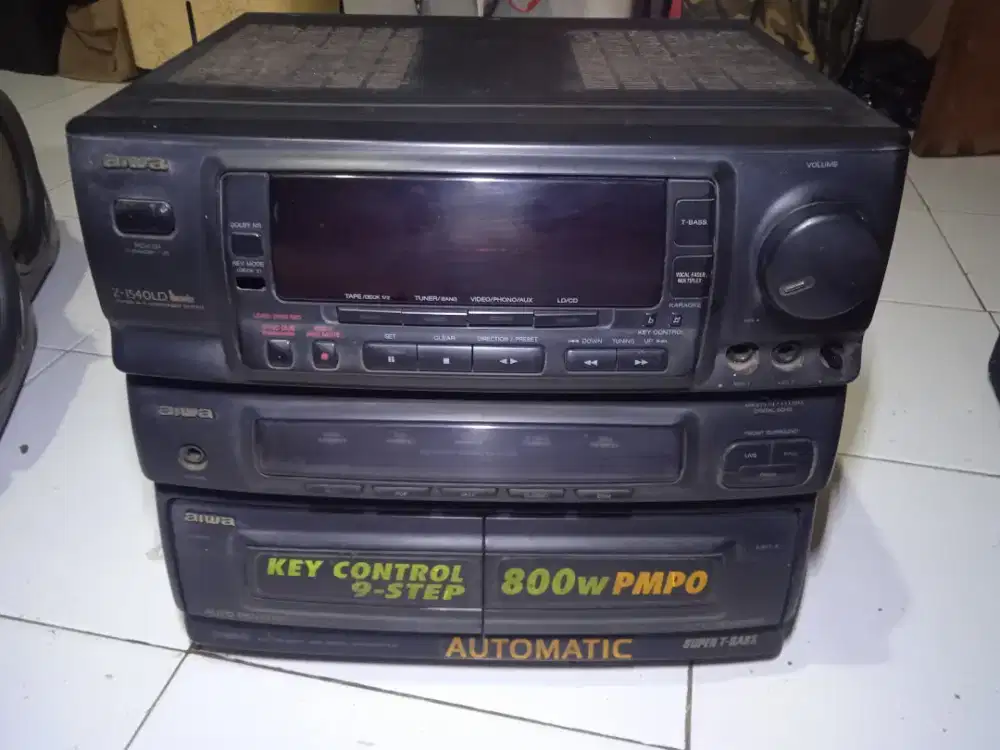 Compo aiwa tanpa speker