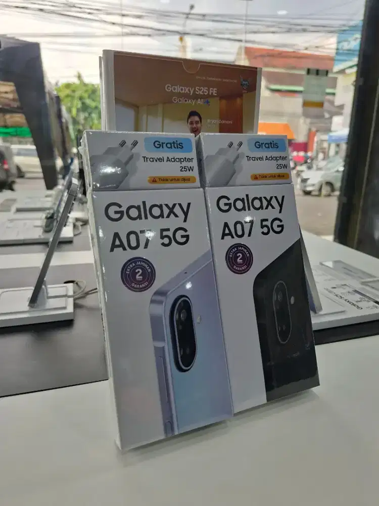PROMO MURAH SAMSUNG A07 5G 6/128HB FREE ADAPTOR 25W !! PROMO