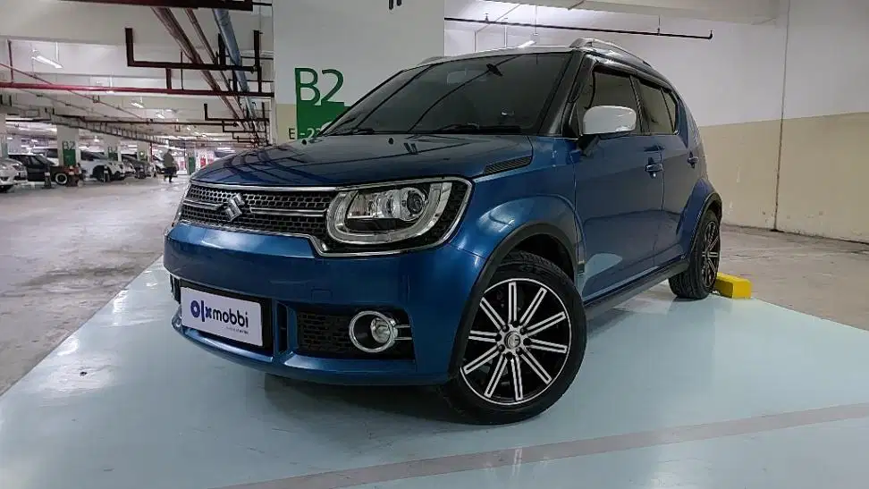 TDP 5,JT, TERMURAH Suzuki Ignis 1.2 GX Bensin-AT Biru 2017