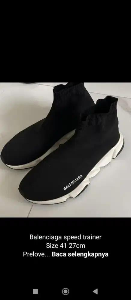 Balenciaga speed trainer