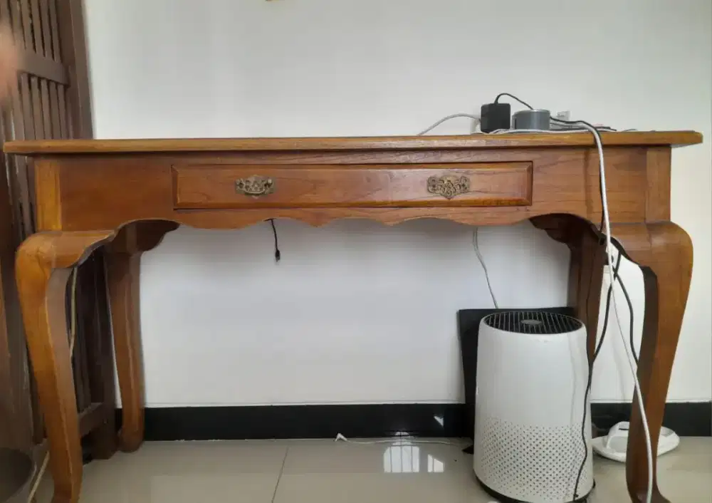 Meja Kayu Jati jadul/vintage
