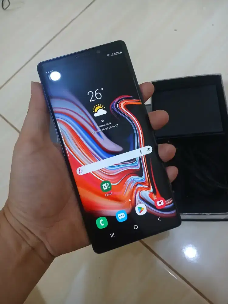 Samsung note 9 ram 8/512 GB sein