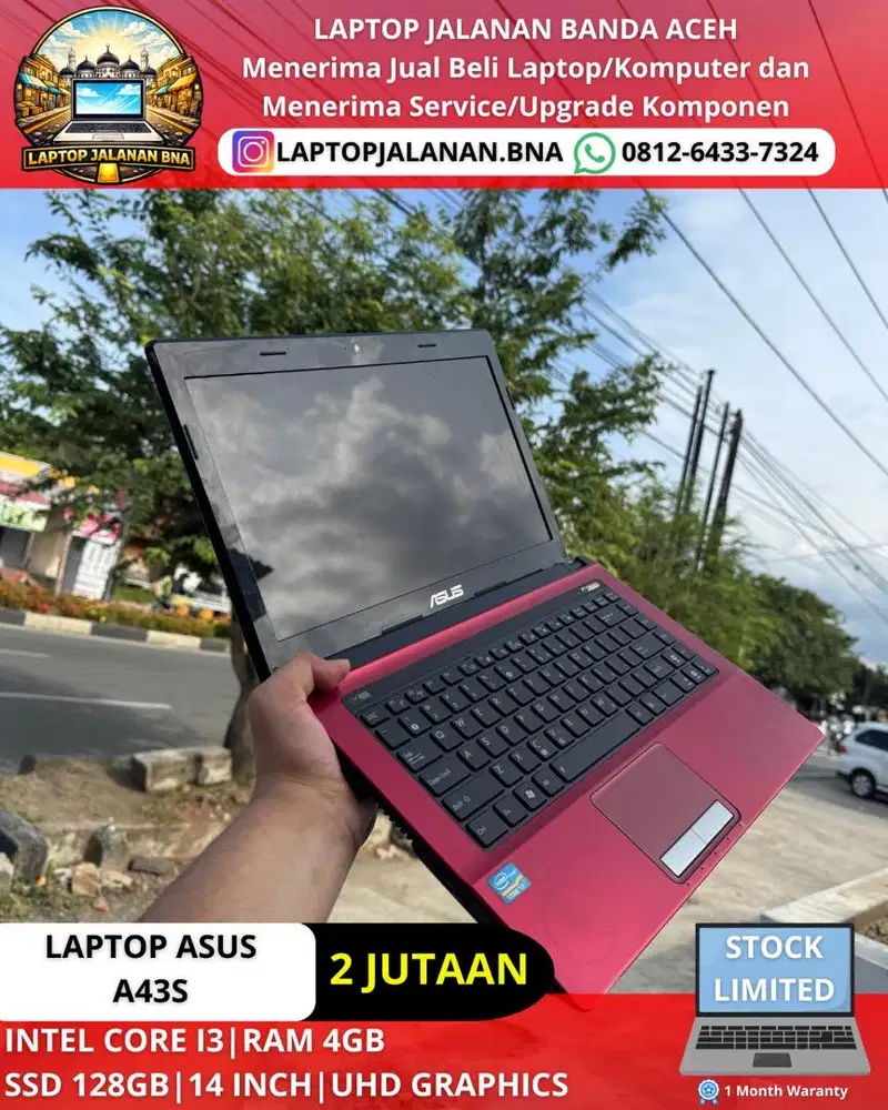 LAPTOP ASUS 1 JUTAAN