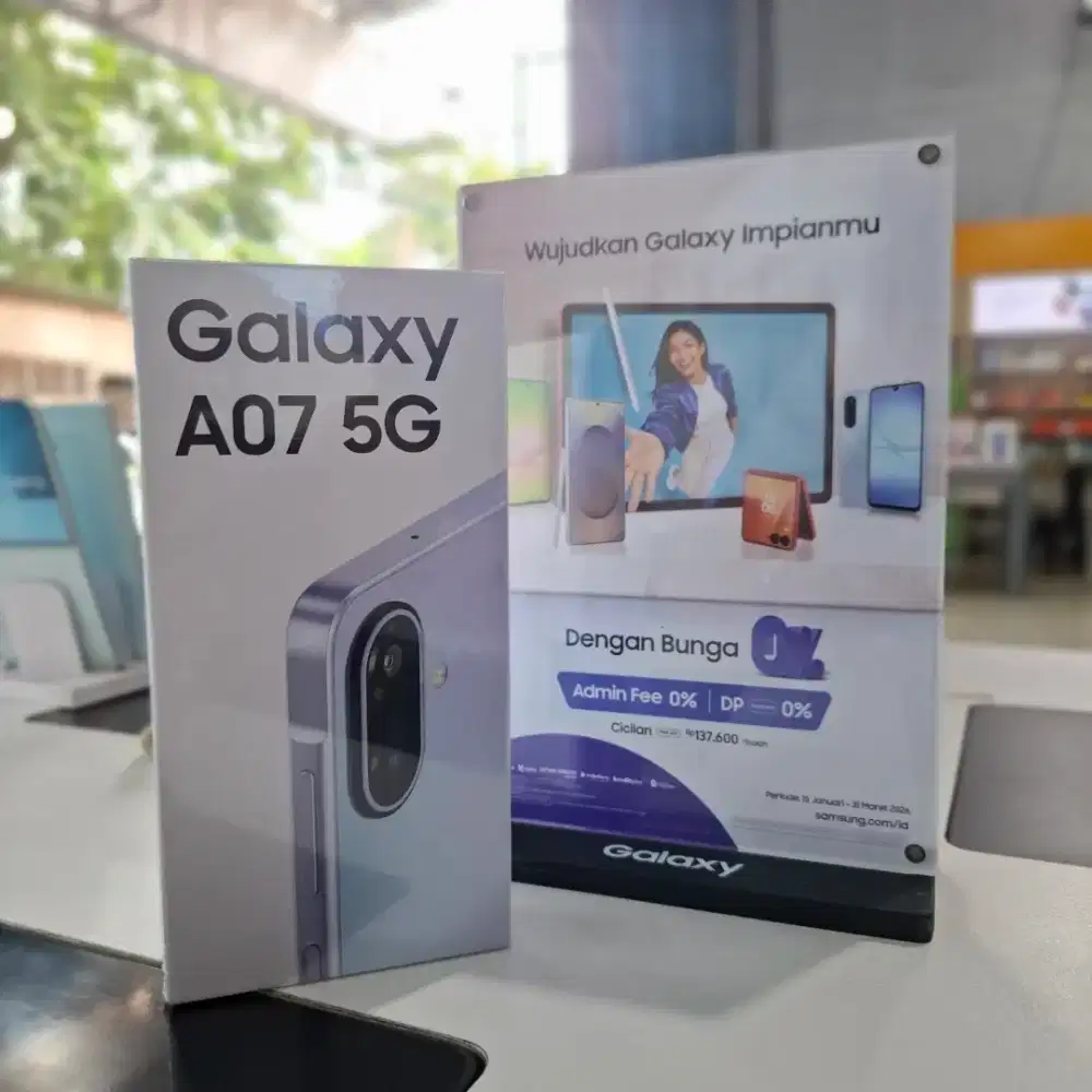SAMSUNG A07 5G TERBARU, BISA KREDIT TANPA APLIKASI