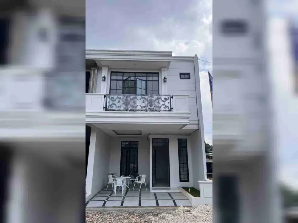 5 Menit LRT Ciracas, Rumah 2 Lantai du Jakarta dibawah 1 M, Strategis, Mewah, Murah, SHM