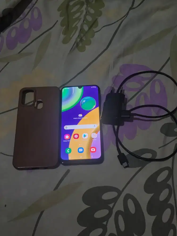 Jual hp siap pakai SAMSUNG M21 kondisi sangat normal