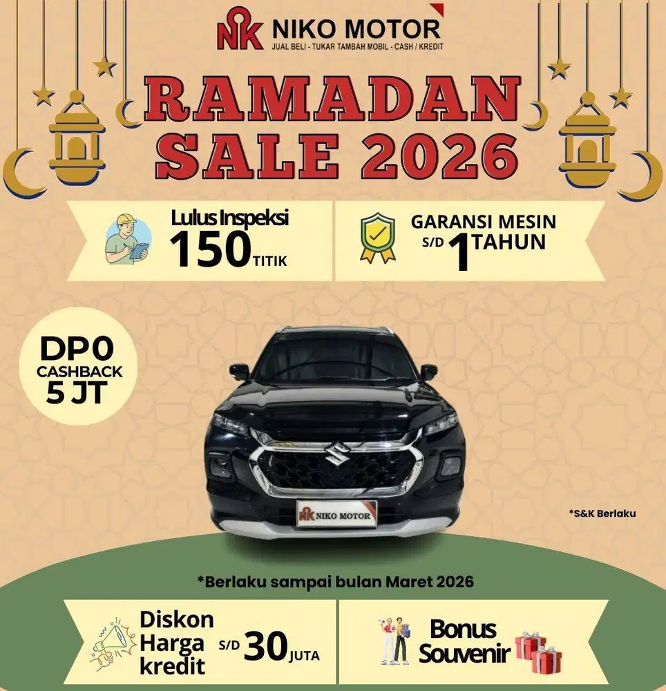 (ISTIMEWA) GRAND VITARA GX HYBRID PANORAMIC 2024 AT :2023|2025