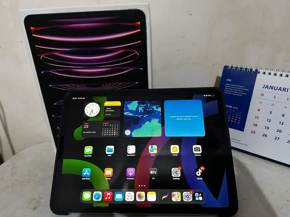 Ipad pro 11 inch gen 4th 128gb (wifi only)