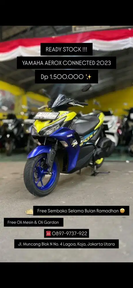 AEROX CONNECTED TERAWAT !!!