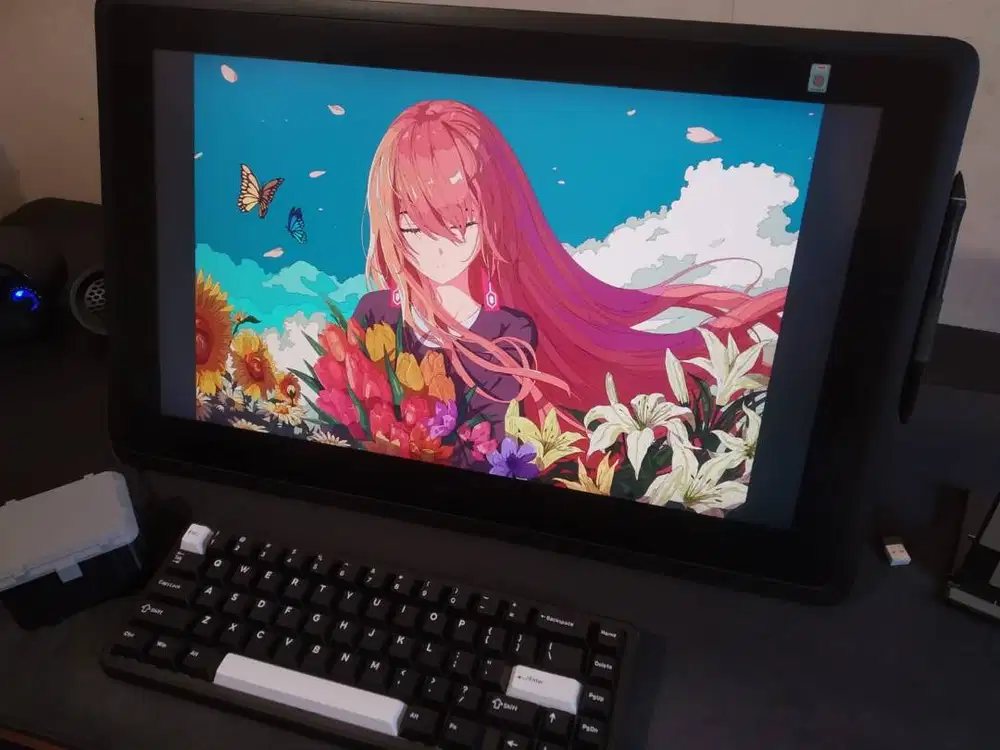 jual wacom cintiq venus 22 | unit only (display, cables, pen)