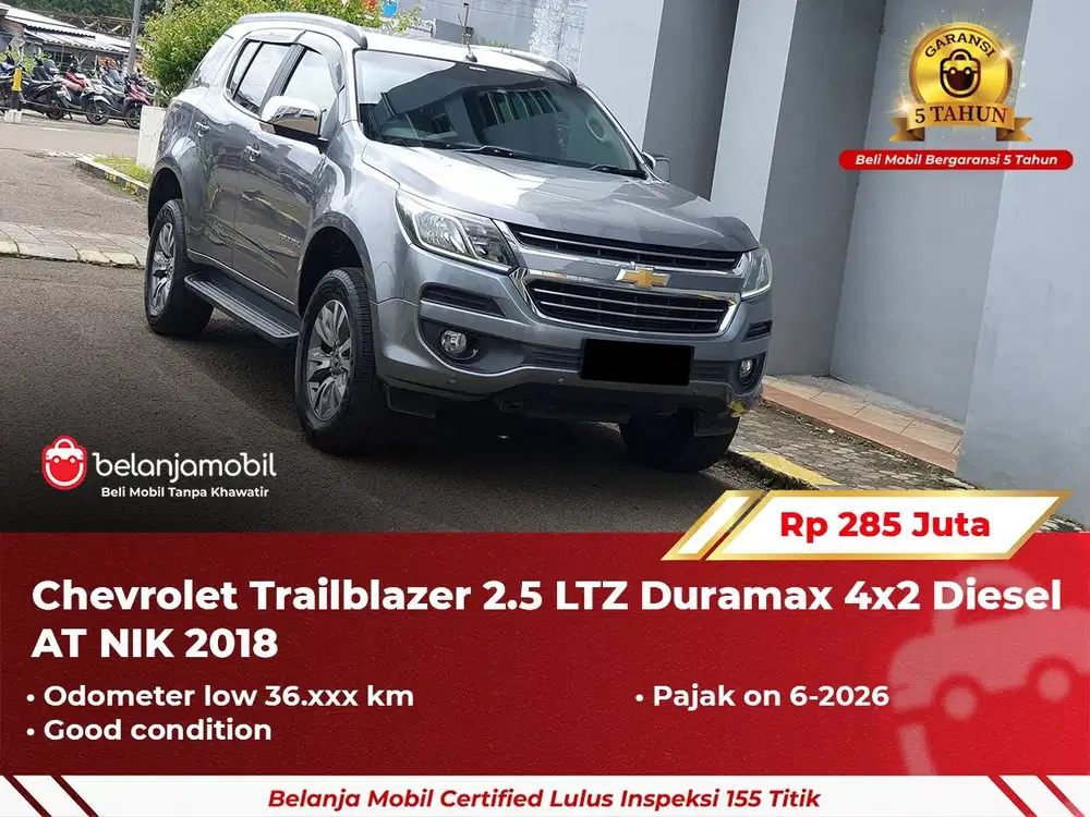 [ LOW KM 36RB ] Chevrolet Trailblazer 2.5 LTZ Duramax Diesel 2018/2019