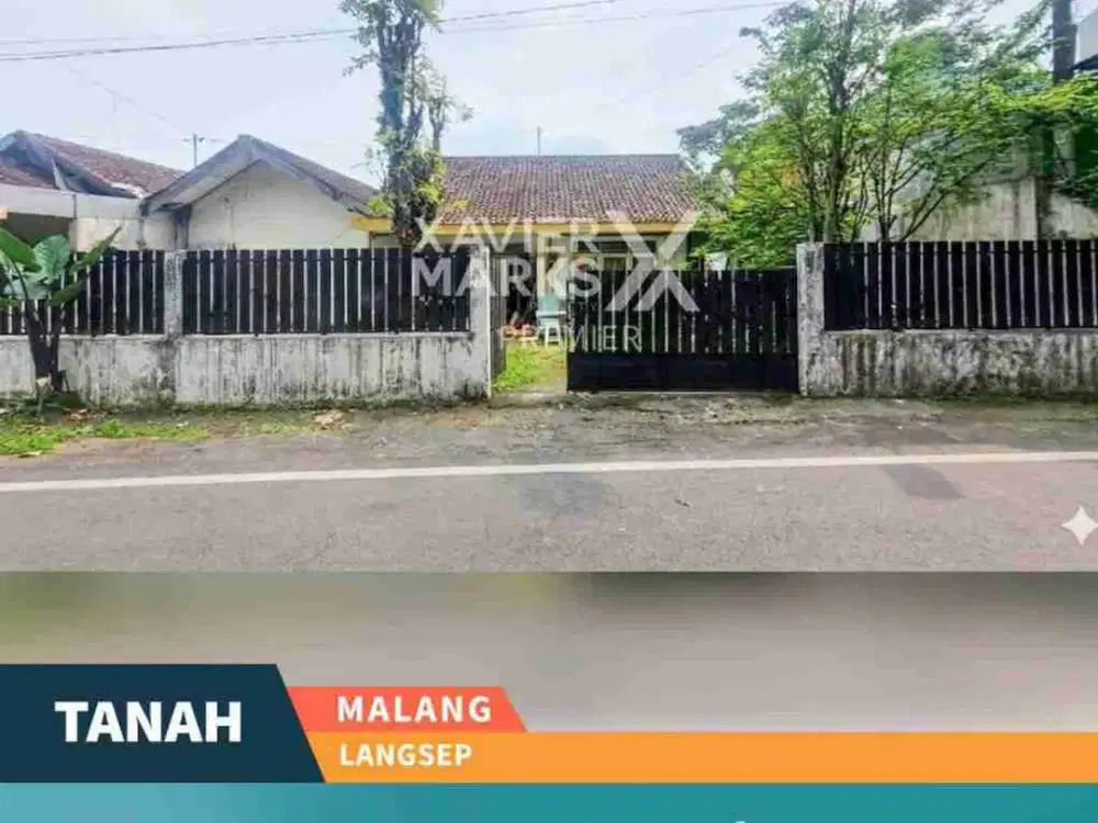 Dijual Rumah Hitung Tanah Area Jalan Langsep, Tengah Kota Malang