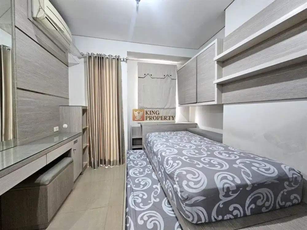 Disewakan studio semi furnished Apartemen Madison Park selangkah ke central park mall bersih terawat