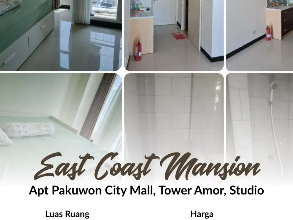 Apartemen East Coast Mansion, Pakuwon City Mall