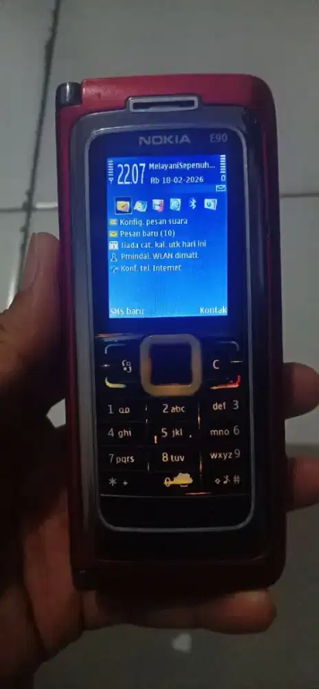 Dijual Hp Nokia E90 kondisi normal fungsi All operator siap pakai