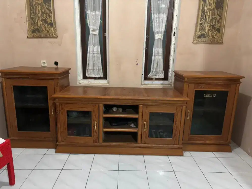 Jual lemari tv Bagus