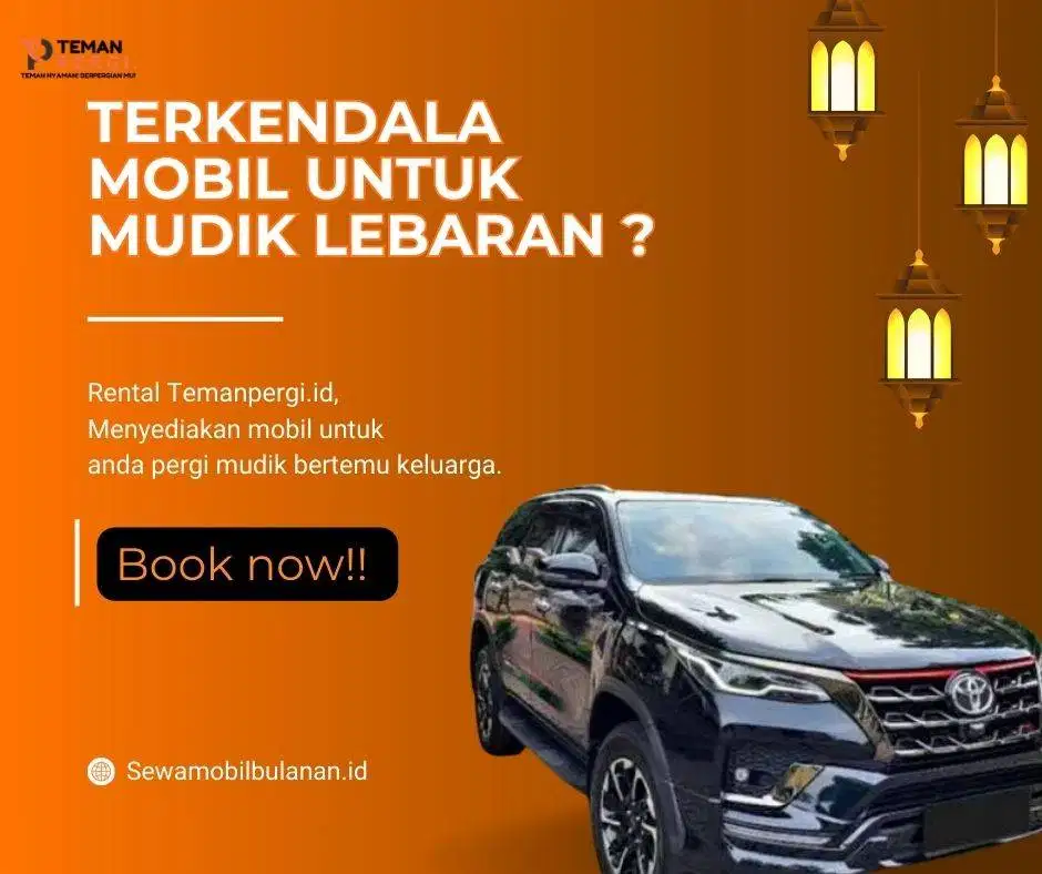 CARI SEWA MOBIL LEBARAN LEPAS KUNCI? Kami SOLUSINYA!! BANYAK PROMONYA!