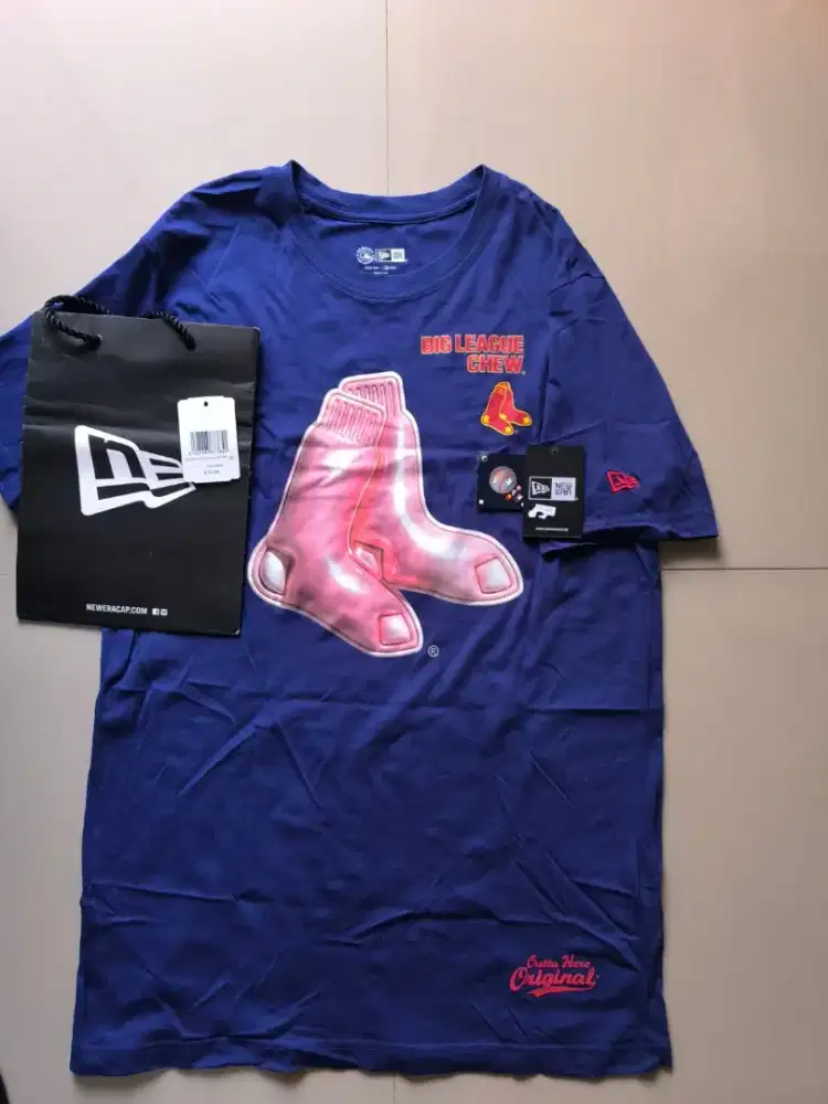 Original New Era Mlb Boston Red Sox Baju Nt stussy bape jordan vans