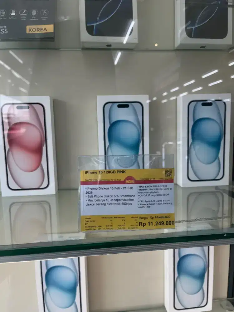 Promo Cicilan iPhone 15 128GB Cukup KTP Saja
