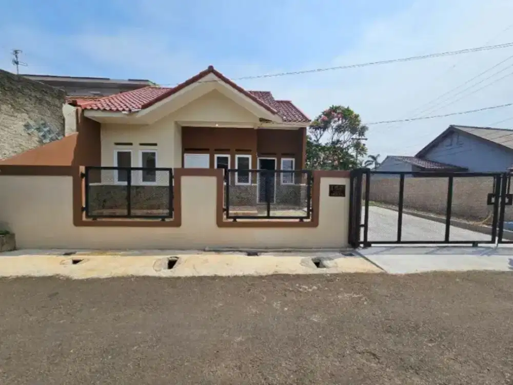 Dijual Rumah Bangunan Baru Luas 157 Tanah Sareal Bogor