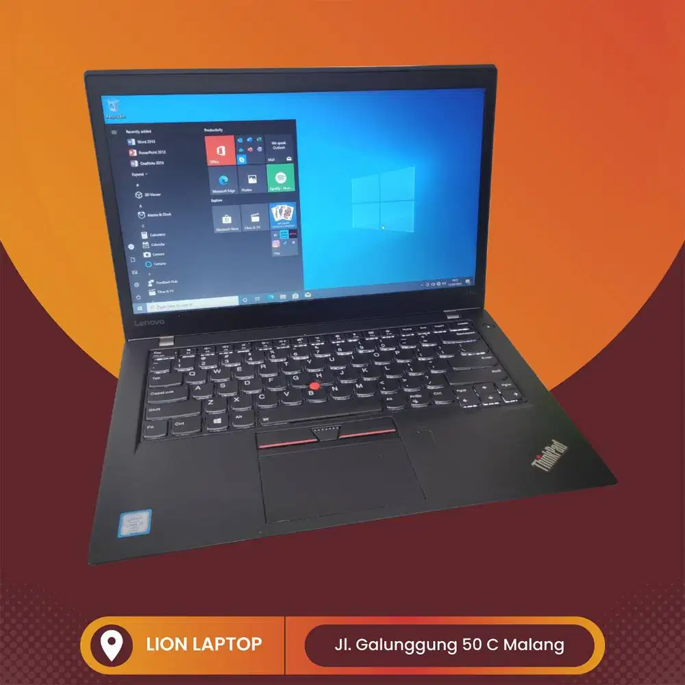 RAM 8GB SSD 256GB Core i7 SLIM Lenovo Thinkpad T470s [19|02]