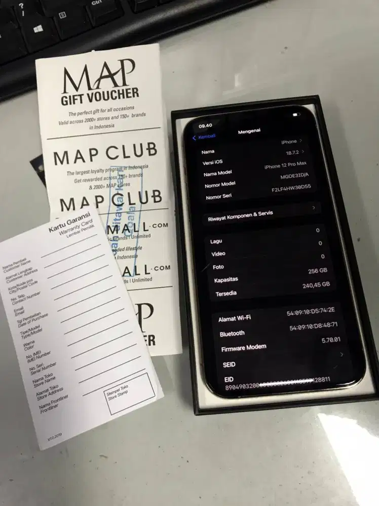 Iphone 12 Promax 256 GB - Ex MAP