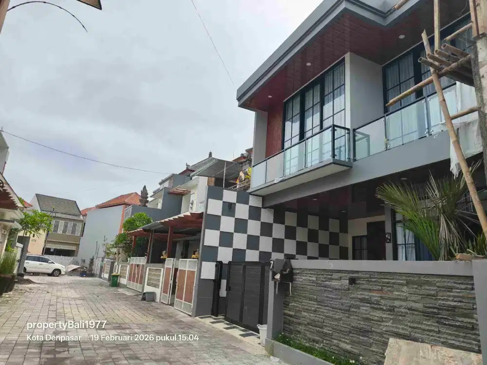 Villa full furnished di Gatsu Barat Denpasar