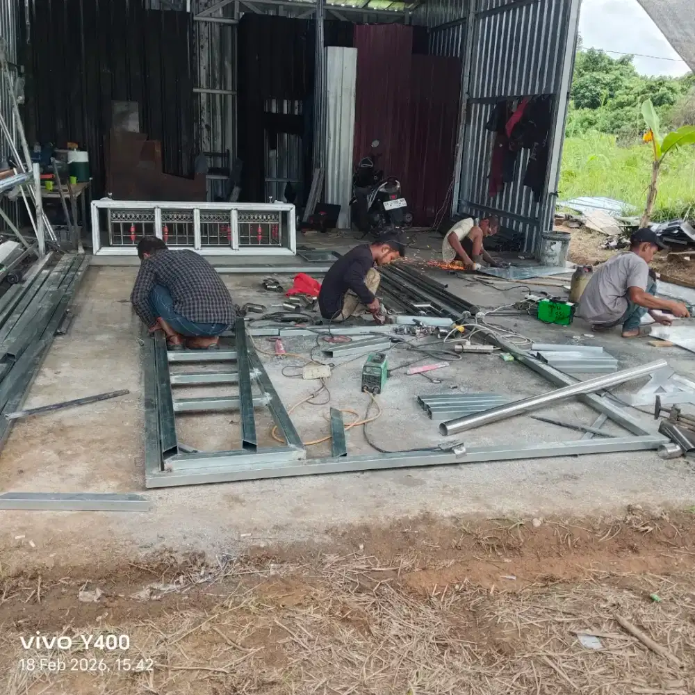 bengkel las: menerima pesanan pagar kanopi tralis jendela