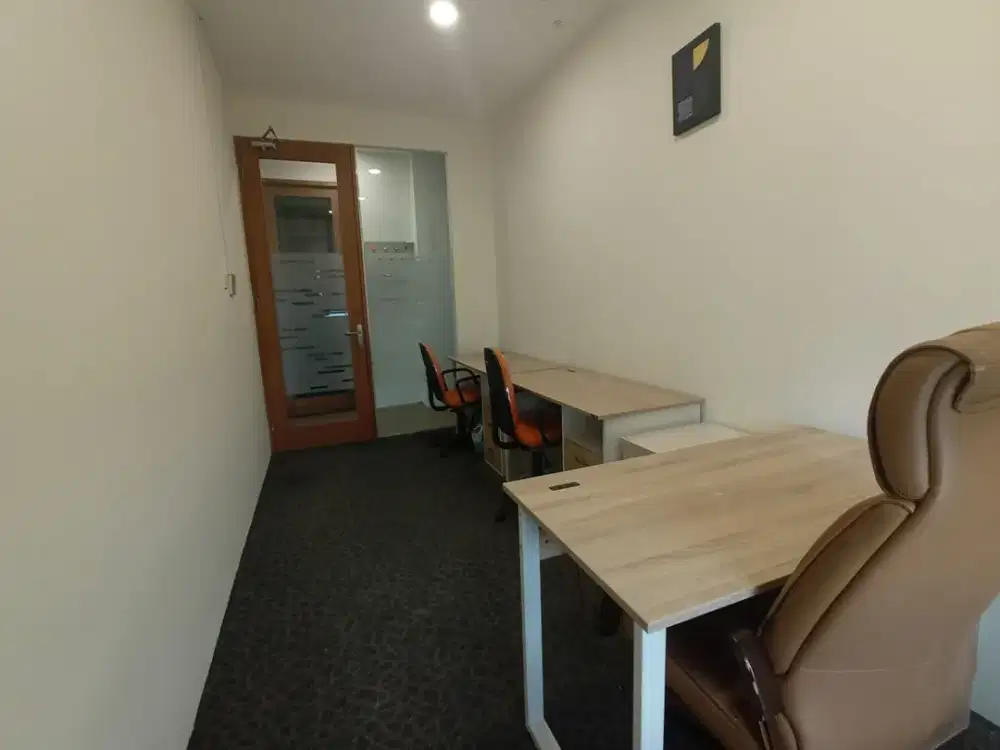 disewa ruang kantor full furnish siap pakai jakarta selatan