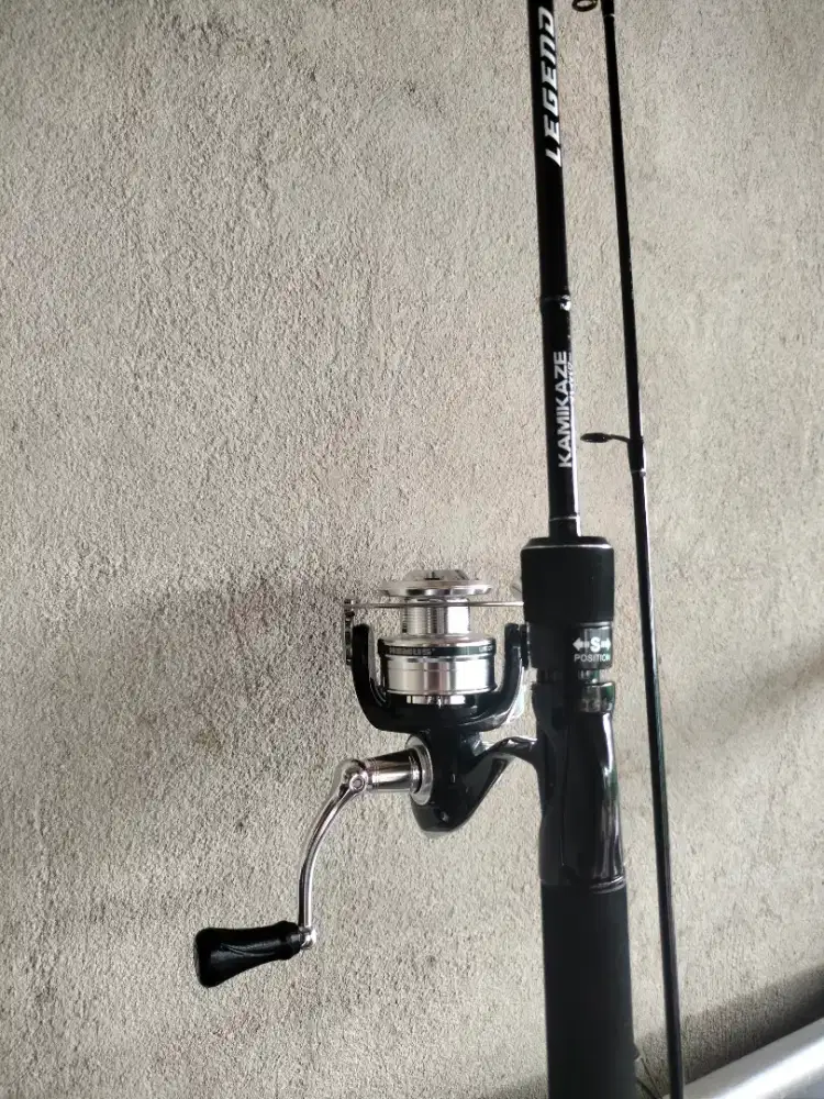 Joran kamikaze legend 180/8-16, Reel Hemus EV LT 2000 C