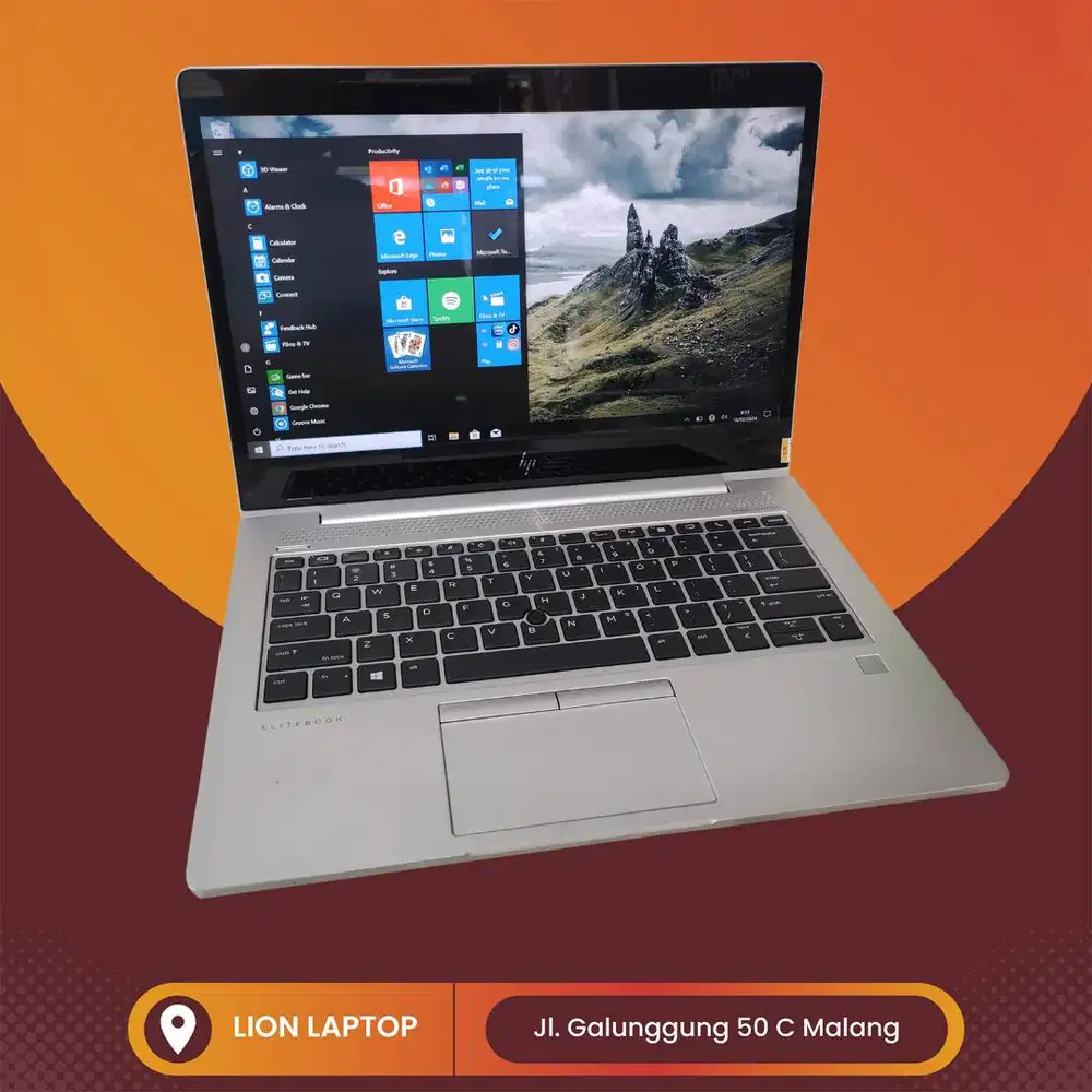 Core i7 gen 8 RAM 8GB Touchscreen Slim HP Elitebook 830 G6 [19|02]