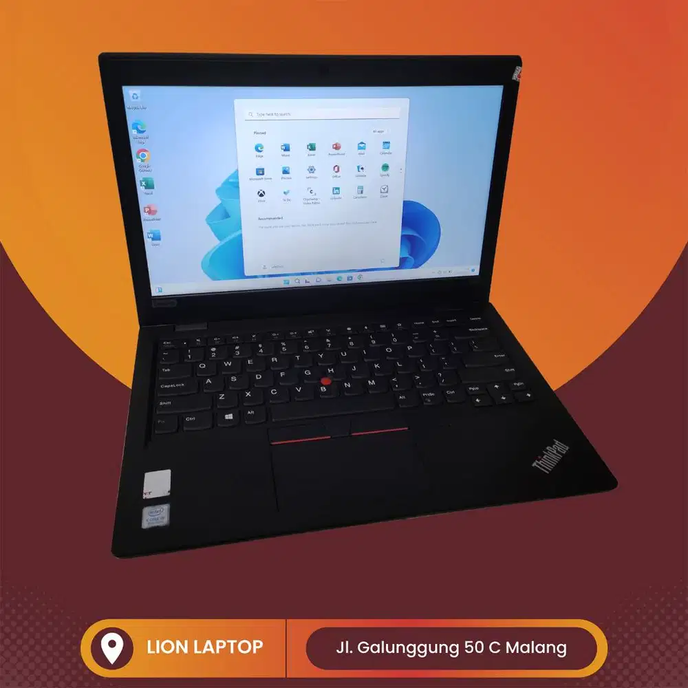 Core i5 Gen 8 RAM 8GB SSD 256GB Lenovo Thinkpad L390 [19|02]