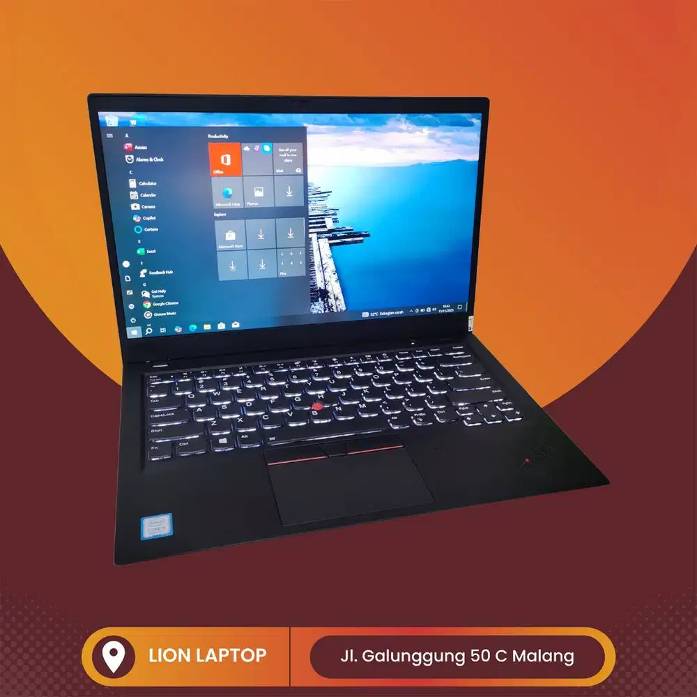 X1 Carbon Slim Ringan i5 gen 8 8/256 [19|02]