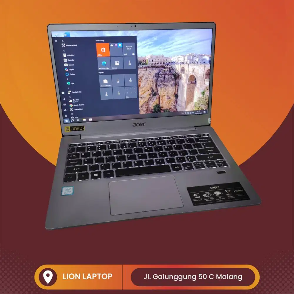 Super Slim Core i5 Gen 8 8/25 Acer Swift 3 SF313-51 [19|02]