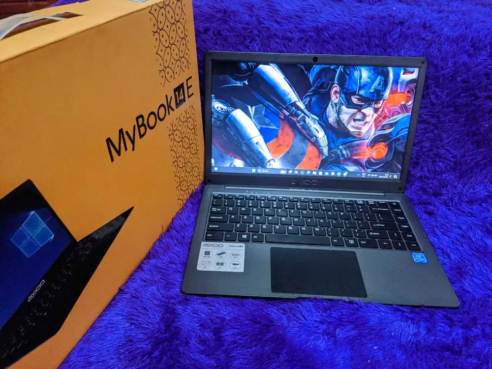 Laptop Axioo mybook 14e mulus tipe baru