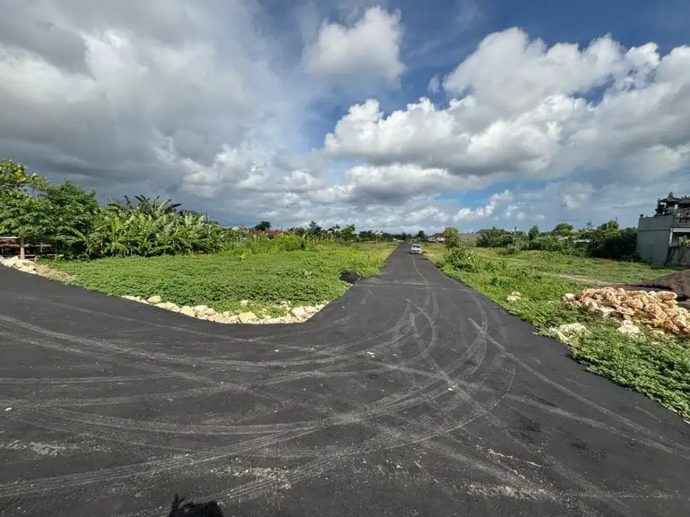Tanah Siap Bangun Kawasan Villa View Laut Lokasi Startegis di Sanur