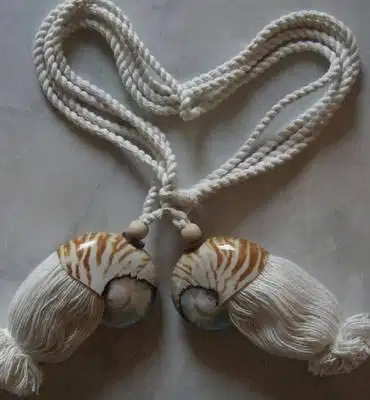 Dekorasi Rumah Windchimes & Pengikat Gorden dari Kerang