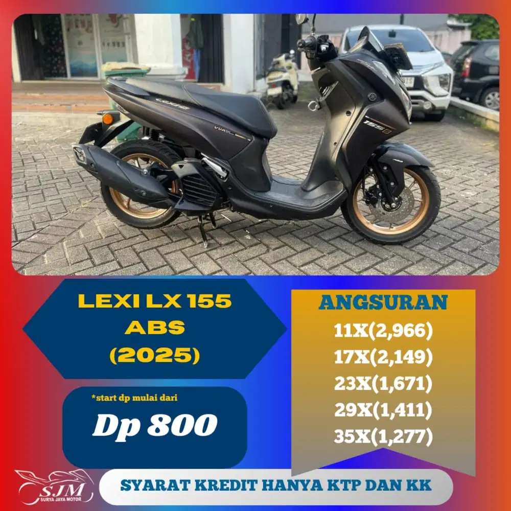 YAMAHA LEXI S ABS 2024 CASH & KREDIT