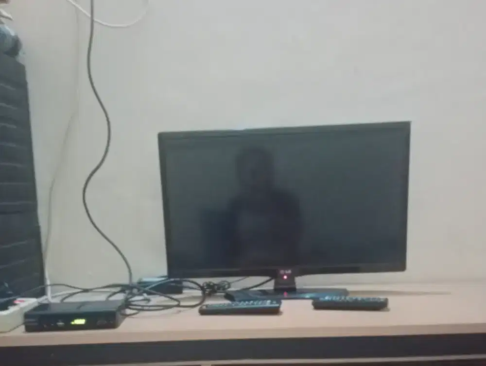 Jual TV led LG 24 inchi lengkap tinggal tonton