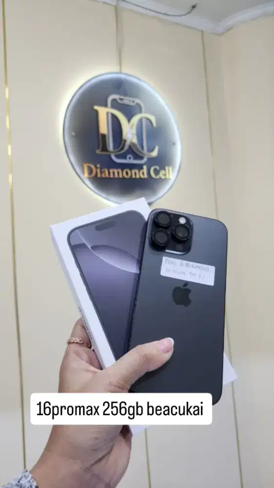 Iphone 16promax 256gb resmi beacukai