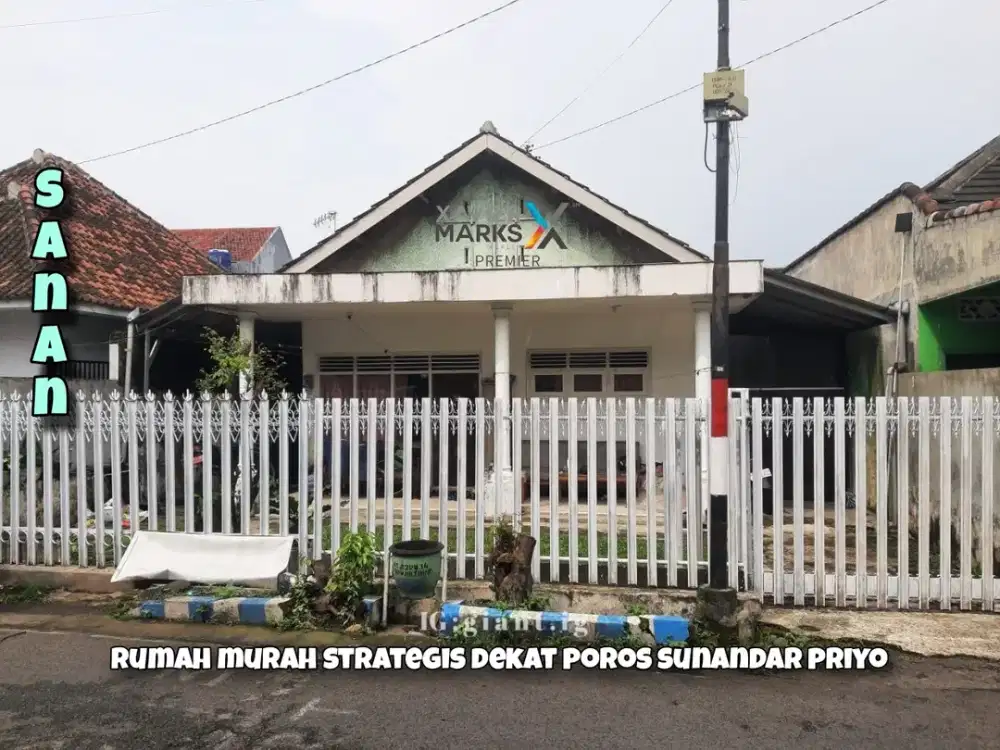 Rumah murah strategis di Sanan dekat poros Sunandar Priyo Malang